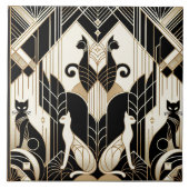 Elegante Kunst, Dichtung und Musik Fliese (Vorderseite)