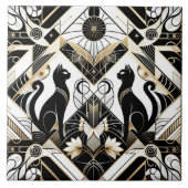 Elegante Kunst, Dichtung und Musik Fliese (Vorderseite)