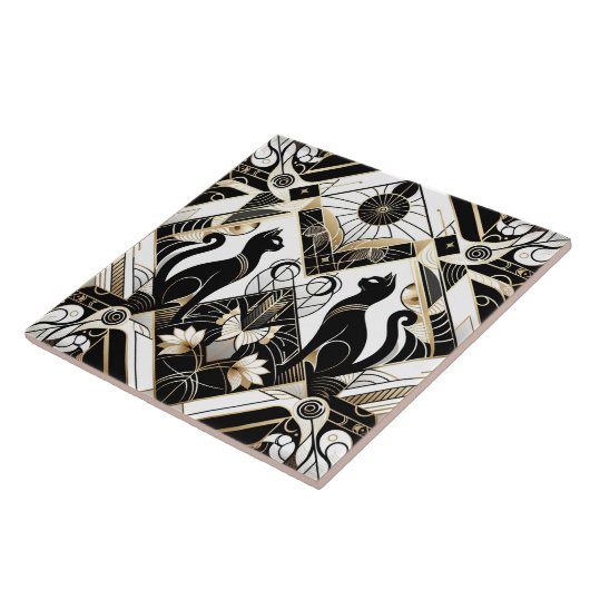 Elegante Kunst, Dichtung und Musik Fliese (Seite)