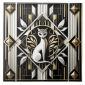 Elegante Kunst, Dichtung und Musik Fliese (Vorderseite)