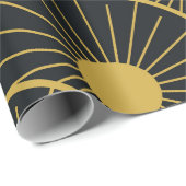 Elegante Kunst, Dichtung und Musik Geschenkpapier (Rolleneckpunkt)