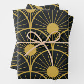 Elegante Kunst, Dichtung und Musik Geschenkpapier Set (Beispiel)