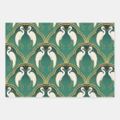 Elegante Kunst, Dichtung und Musik Geschenkpapier Set (Vorderseite)