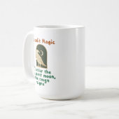 Elegante Kunst, Dichtung und Musik Kaffeetasse (Vorderseite Links)