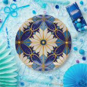 Elegante Kunst, Dichtung und Musik Pappteller (Party)