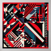 Elegante Kunst, Dichtung und Musik Poster (Vorne)