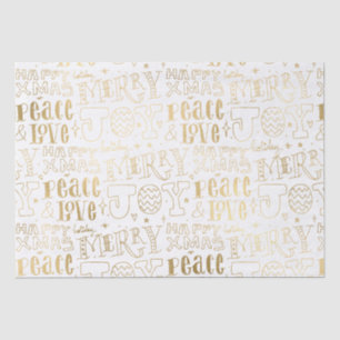 Elegante Kunst, Dichtung und Musik Seidenpapier