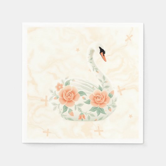 Elegante Kunst, Dichtung und Musik Serviette (Vorderseite)