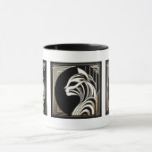 Elegante Kunst, Dichtung und Musik Tasse (Zentrum)