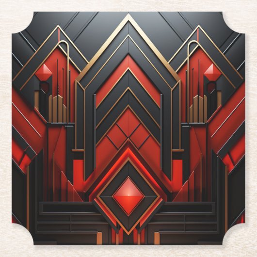 Elegante Kunst, Dichtung und Musik Untersetzer (Vorderseite)