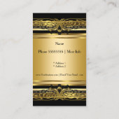 Elegante Kunst, Dichtung und Musik Visitenkarte (Rückseite)