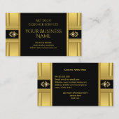 Elegante Kunst, Dichtung und Musik Visitenkarte (Vorne/Hinten)