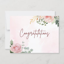 Elegante Kunst gratulieren zu Ihrer Leistung