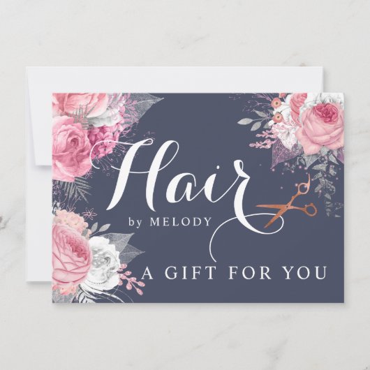 Elegante Kupferschere aus Rose (Vorderseite)