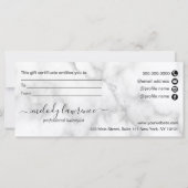 Elegante Kupferschere aus Rose (Rückseite)