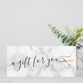 Elegante Kupferschere aus Rose (Stehend Vorderseite)