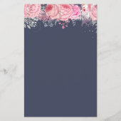 Elegante Kupferschere-Rose Flyer (Hinten)