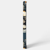 Elegante Kürbis und Blume fallen Muster Samsung Galaxy Hülle (Linke Seite)