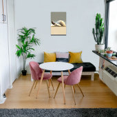 Elegante Küstenlandschaft Wohngestaltung Leinwanddruck