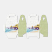 Elegante Küstenstrasse Sand Beach Rocky Seascape H Geschenkschachtel (Ungefaltet)