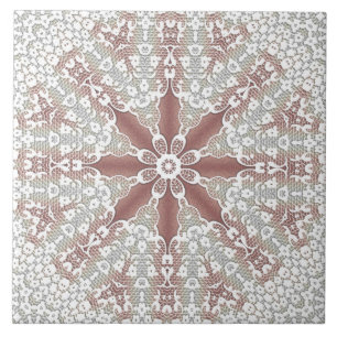 Elegante Lace Floral Keramik Tile Fliese