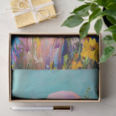 Elegante Lady Goose Whimsical Spring Decoupage Seidenpapier (Geschenk)