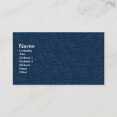 Elegante Lady in White von Ocean Black Scotty Dog Visitenkarte (Vorderseite)