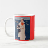 Elegante Lady Liebe My Scotty Hund Tasse (Links)
