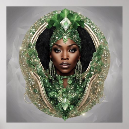 Elegante Lady-Poster Poster (Vorne)