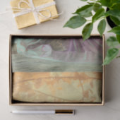 Elegante Lady Sitting, Misty Archway Porträt Seidenpapier (Geschenk)