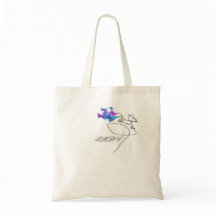 Elegante LADY Typografie-Tasche | Minimal Chic