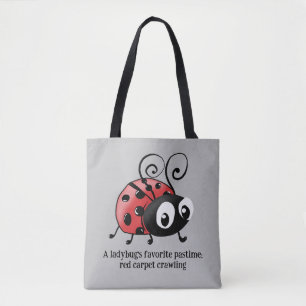 Elegante Ladybug Silhouette Tasche - Favorite Past