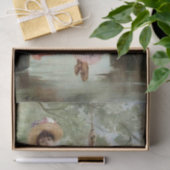 Elegante Ladys Angeln auf Anker in Natur Entdeckun Seidenpapier (Geschenk)