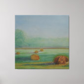 Elegante Landschaft mit sanften Hügeln Leinwanddruck (Vorderseite)