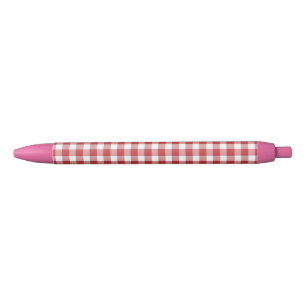 Elegante Landschaft Picnic White Red Checkered Kugelschreiber