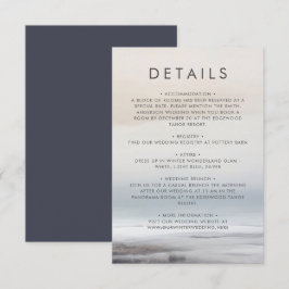 Elegante Landschaftliche Abstrakte Landschaft Wint Begleitkarte