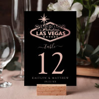 Elegante Las Vegas Hochzeit in Urlaubsort Tischnum