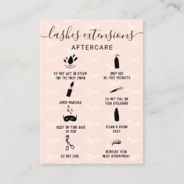 Elegante Lashes Visitenkarte