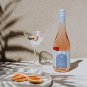 Elegante Last Toast Junggeselinnen-Abschied Gefall Schaumweinetikett