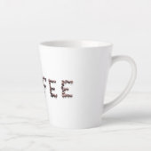 Elegante Latte Tasse - Ideal für Ihren Kaffeemasch (Rechts)