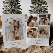 Elegante Laurels Arch Foto Einladung