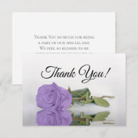 Elegante Lavendel-Lila-Rose Einfache Hochzeit