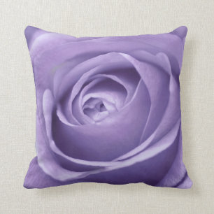 Elegante Lavendel-Rosen-Sammlung Kissen