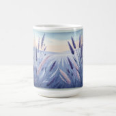 Elegante Lavendelfelder, Lavendelgarten Kaffeetasse (Mittel)