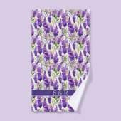 Elegante Lavender-Blume Badhandtuch Set (Handtuch)