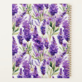 Elegante Lavender-Blume Planer (Rückseite)