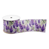 Elegante Lavender-Blume Satinband (Spule)