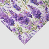 Elegante Lavender-Blume Seidenpapier (Detail)