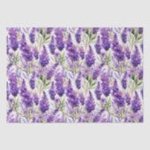 Elegante Lavender-Blume Seidenpapier (Vorderseite)