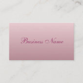 Elegante Lavender Business Card Visitenkarte (Vorderseite)